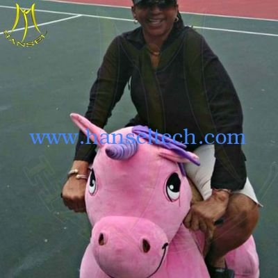 Hansel amusement park electric walking plush children electric cars المزود