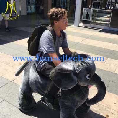 Hansel amusement park electric walking plush children electric cars المزود