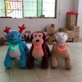 Hansel Christmas walking animal safari ride for mall electronic game machine المزود