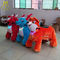 Hansel  amusement kiddie ride on stuffed electric mountable animals for kids المزود