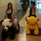 Hansel lovely panda animal toy kids ride on 4wheels electric bikes for family entertainment المزود