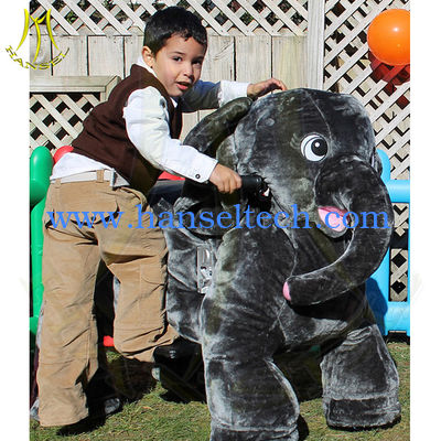 Hansel coin game machine walking animal toy ride for rental parties المزود
