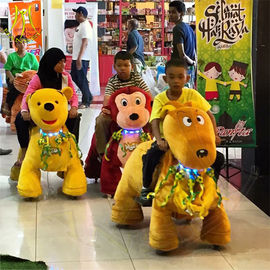 Hansel cheap Indoor playground amusement park equipment 2 seats kids rides motorcycle for sale المزود