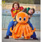 Hansel amusement plush kid riding octopus toy motorized animal toy rides المزود