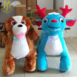 Hansel amusement park walking plsuh electronic animal scooter rides المزود