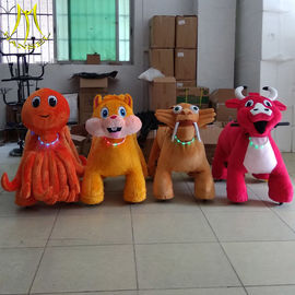 Hansel kids battery operated electronic ride on plush animal cars المزود