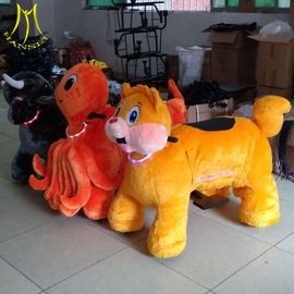 Hansel commercial walking animal toy ride electric animal mountable toys المزود