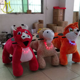 Hansel commercial mall rideable animal electric ride on unicorn with non coin for rental parties المزود