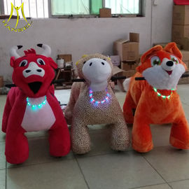 Hansel commercial mall rideable animal electric ride on unicorn with non coin for rental parties المزود