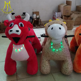 Hansel  theme park equipment for sale plush electronic kid riding horse toy shopping mall المزود