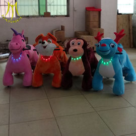 Hansel wholesale walking coin operated amusement park supplies  riding animal products المزود