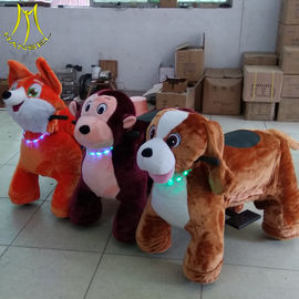 Hansel guangzhou manufacturer walking fireproof plush motorized riding animals المزود
