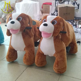 Hansel  hot in USA plush electric walking horse toy for kids dog scooter in shopping mall المزود