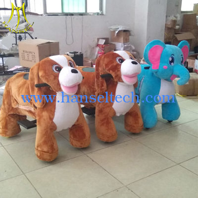 Hansel 2019 high quality CE certificate coin operated animal electric ride for children المزود