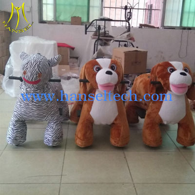 Hansel Factory price walking animal toy coin operated children rides car المزود