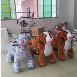Hansel  plush toy amusement park trains for sale children electric mountable toy with music المزود