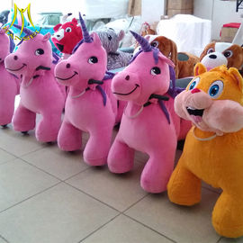 Hansel battery power animal scooter kid and adult ride on horse walking toy animals المزود
