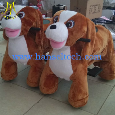 Hansel coin operated rocking horses for adults 4wheel electric scooter المزود