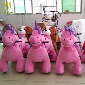 Hansel plush animal zoo riding kids ride on car amusement rides sale المزود