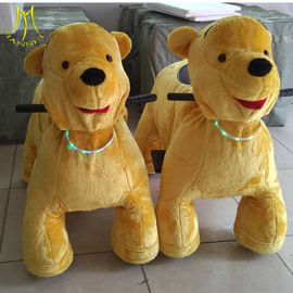 Hansel  hot selling kids walking battery power ride on stuffed animals المزود