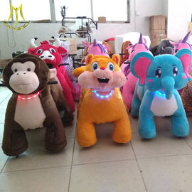 Hansel outside amusement park rides with non coin children electric cars with ride on horse toy pony for sale المزود