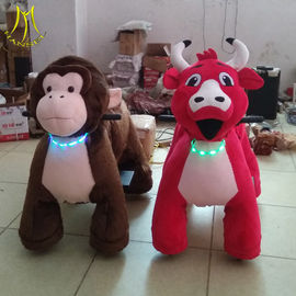Hansel funny moving animations amusement park playground stuffed walking animal for sale المزود