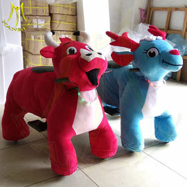 Hansel shopping mall entertainment electric mountable animal plush ride المزود
