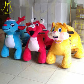 Hansel amusement park coin operated kids indoor rides electric mountable animal المزود