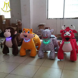 Hansel  coin operated electric elephant plush ride new plush electric animal kids rides for shopping centers المزود