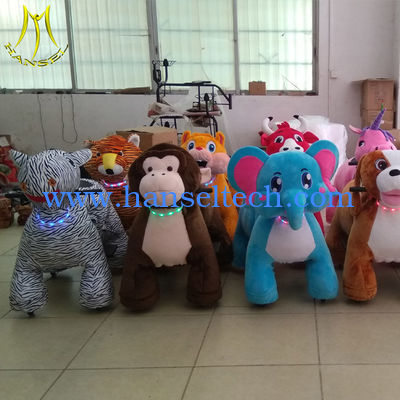 Hansel  happy battery zippy animal monkey rides battery operated animal 4 wheel electric bike المزود