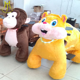 Hansel Guangzhou plush moving toy animal toy horse on 4 wheels for kids المزود