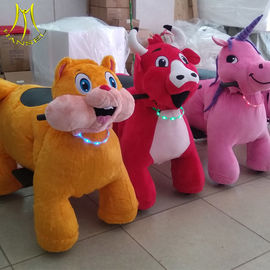 Hansel  commercial electric stuffed animals adults can ride  riding for kids horse toy unicorn ride with non coin المزود
