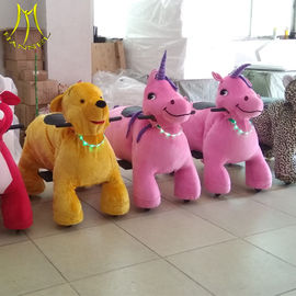 Hansel  cheap mall kids riding horse toy  adult ride on toys motorized animal scooters المزود