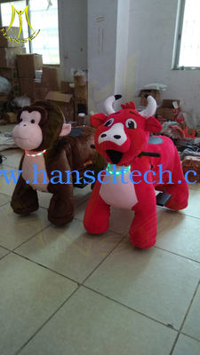 Hansel amusement park games  electric ride on animal scooters in mall المزود