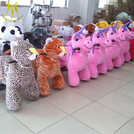 Hansel  kids ride on animals toy electric stuffed animals adults can ride for outdoor playground المزود