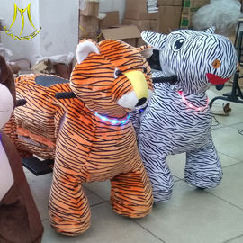 Hansel coin operated kids ride machine animals rent motorized animal scooters for kids المزود