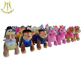 Hansel plush toys stuffed animals on wheels unicorn motorized plush animal المزود