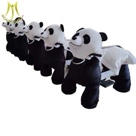 Hansel party happy panda rides coin operated animal ride electric for kids المزود