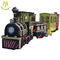 Hansel  Amusement park  electric trackless train children train rides for sale المزود
