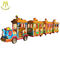 Hansel  high quality large  24 seats amusement trackless tourist train for sale المزود