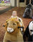 Hansel high quality coin operated plush electric riding toy animal scooter in mall المزود