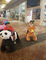 Hansel hot shopping mall kids and adult safari animal motorized ride plush motorized riding animals المزود
