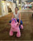 Hansel 2017 new kids electric ride stuffed animal motorized for sale electric animal rides المزود