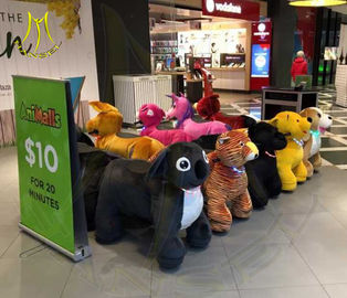 Hansel coin operated games machines battery operated dinosaur toys plush animal electric scooter المزود
